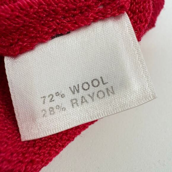 St. John Knit Tank Top Wool Sleeveless Sweater Red | Size: P (XS/S) - Picture 7 of 9